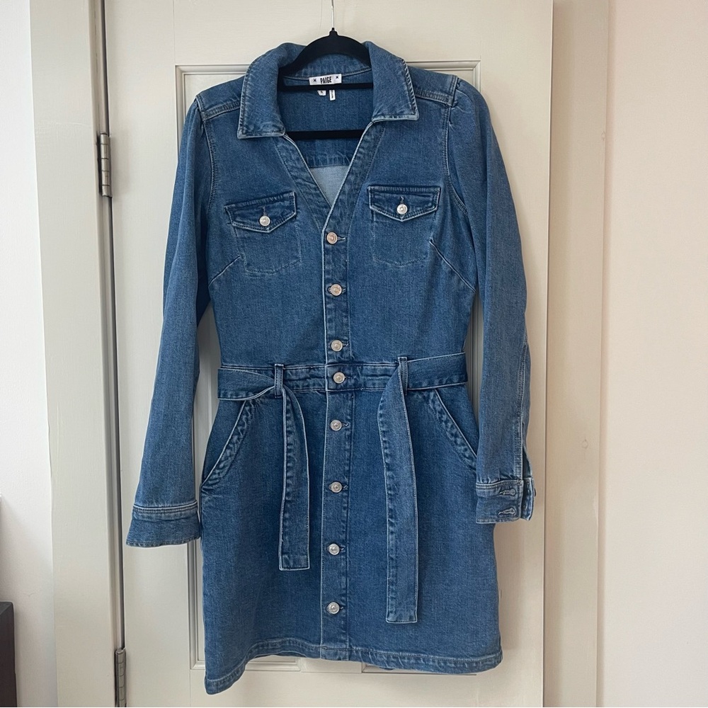 PAIGE Denim Shirt Dress